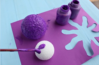 Painting Styrofoam Shapes Workshop (Free) 