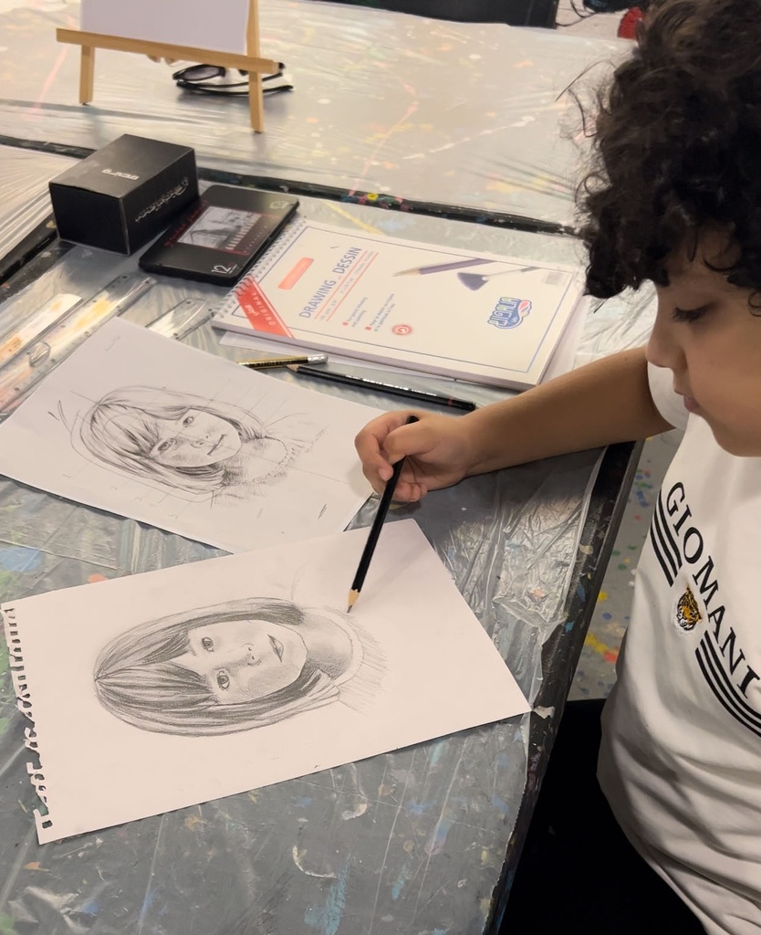 Portrait Drawing Workshop in Khobar (Children) 