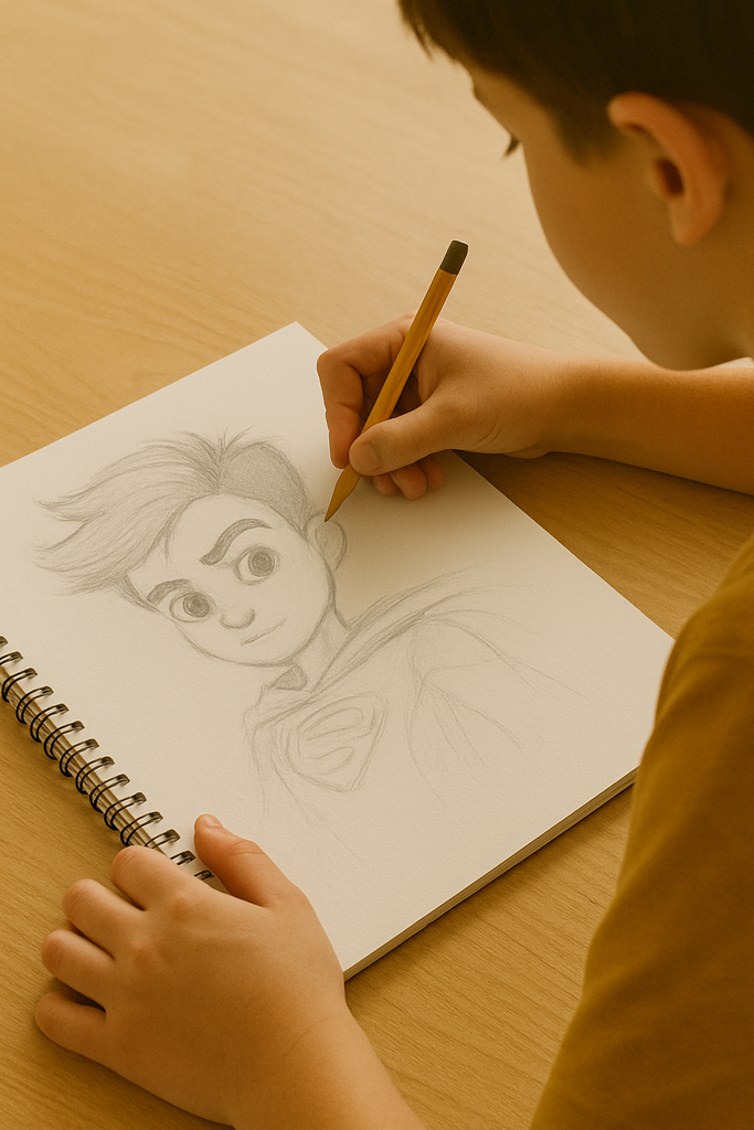 Cartoon Character Drawing with Pencil (3-Day Workshop)