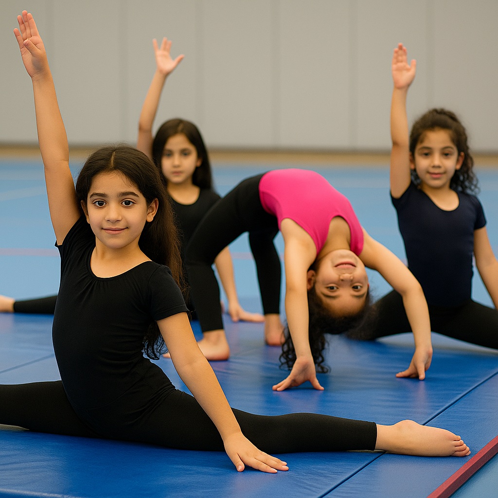 Gymnastics Training for Boys and Girls – Albader Academy in Khobar at Sport Book Center (1-Month)