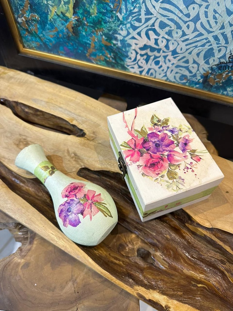 Decoupage Basics Workshop for Kids (Ages 7–12) – Fn W Fker Studio in Medina, Wadi Madainib District (1 Day) 