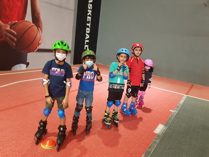Skating Program for Boys & Girls (Ages 5-14) – Rotana Sports Club in Medina, Bani Haritha District (1-Month)