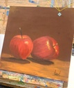 أساسيات الألوان الزيتية (لطبيعة صامتة) – المستوى الأول (١٤ سنة فما فوق) – مرسم زوايا الفن في الظهران – حي القصور (يومان)