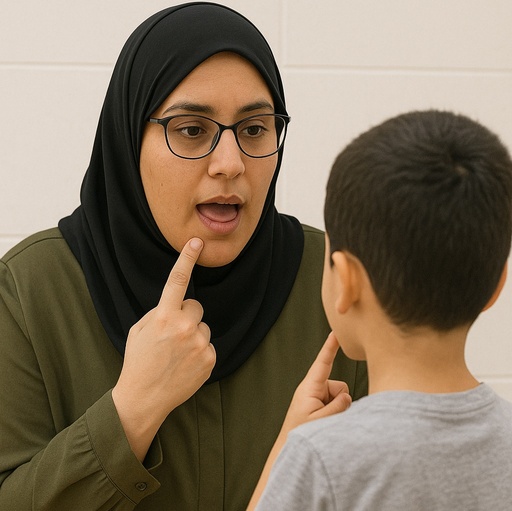 برنامج اضطرابات النطق والتخاطب في سيهات – ١٢ جلسة (مدة الجلسة: ساعة)
