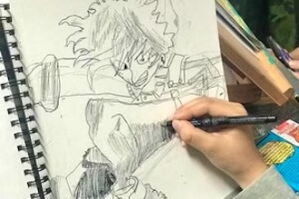 رسم الأنمي والمانجا في الدمام (٦-١١ سنوات) +