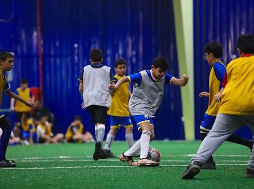 Football Program for Boys and Girls (5-7) – Sport Box Academy -  (Al Nahda) [Air Conditioned] (1 Month)