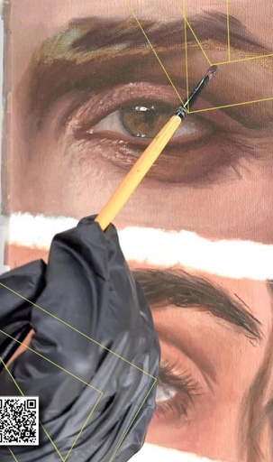 Acrylic Eye Painting Workshop in Dhahran [2 hours]